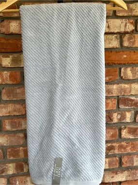 Soho Light Blue Bath Towel - Soft Textured Weave